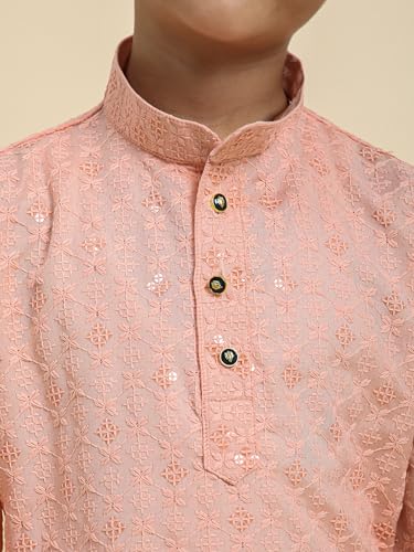 Image of Pro-Ethic Style Developer Boys Cotton Kurta Pajama For Kid's Ethnic Wear | Cotton Kurta Pajama (S-227)