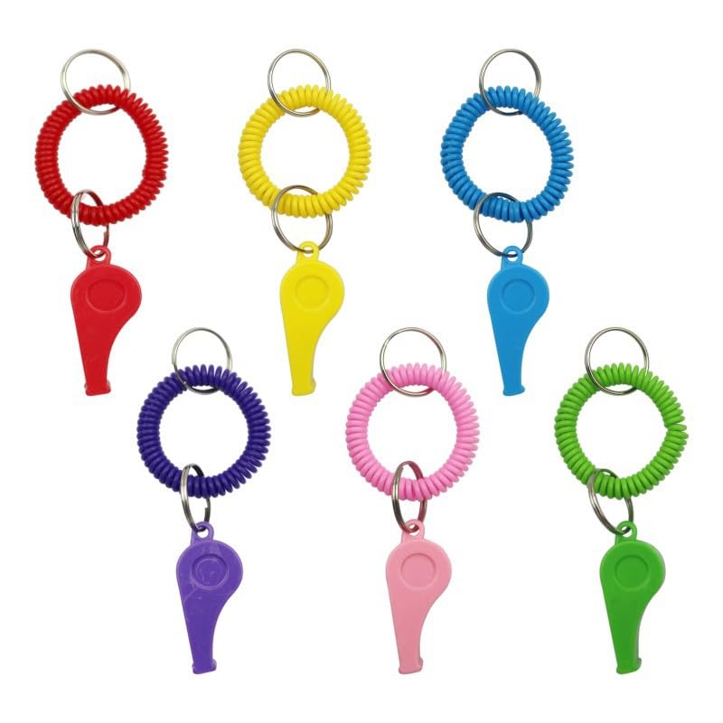 Pulseras con Silbato y Llavero, Set de 24 Plástico miniatura 3
