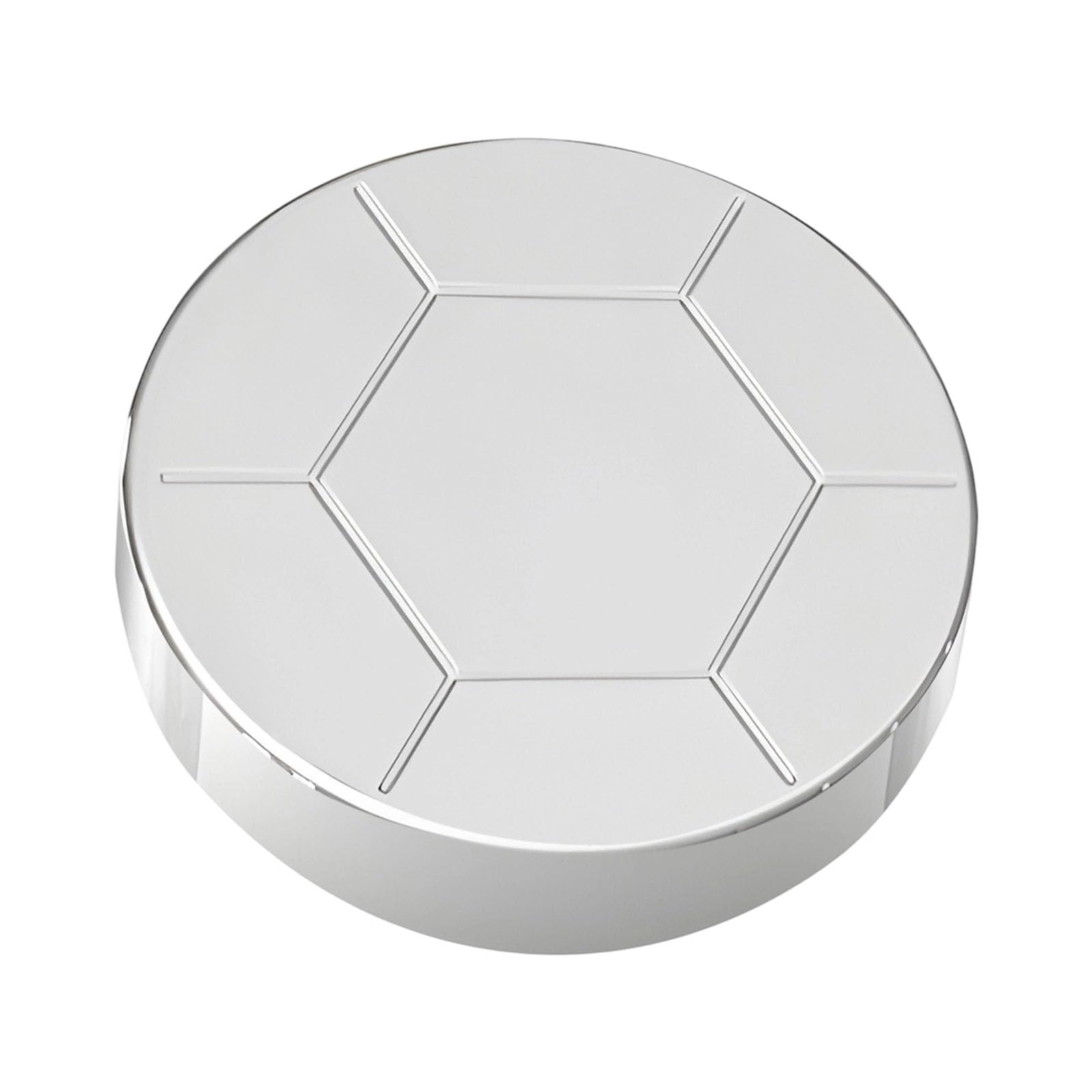 ZEPFJHE Ice Pack for Food and Drinks, Stainless Steel Round Cooling Disc for Cafe Restaurant Picnic Party Use Pack Cooling Puck Cold Chilled Beverage Plate Ice Brick Kitchen Disc Picnic Food