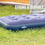 Milestone Camping 88000 Flocked Single Airbed/Easy Inflate & Deflate/Weatherproof/Great For Camping, Festivals, Sleepovers & Family Gatherings - Image 5