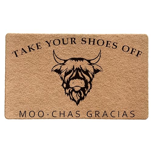 LUVADIAN Take Your Your Shoes Off Door Mat, Funny...