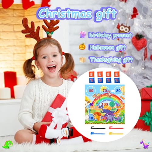 Jeu de lancer sûr pour enfants, jeux d'intérieur, jeux d'extérieur, jeux de pelouse, jeux de jardin - Idéal pour les enfants et les adultes à partir de 3 ans, cadeau pour garçons et filles – Image 4