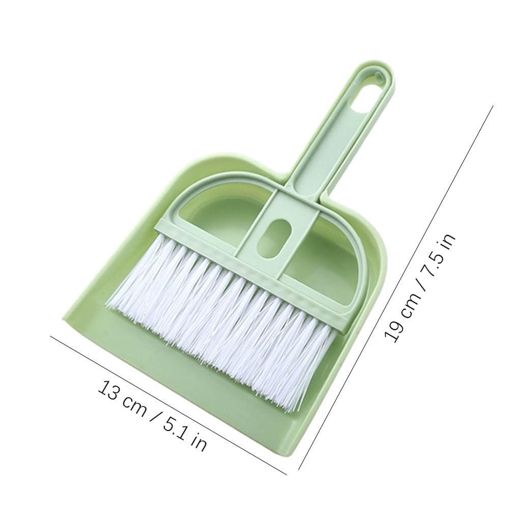 Scept Di Spazzole Per Polvere Mini Scopa Frusta Palette Da Tavolo