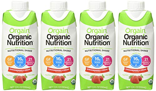 Orgain Organic Nutritional Shake Strawberries & Cream - 4 CT - Image 8