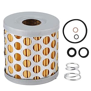 Brandstoffilterelement, brandstoffilter met veerafdichtingsringpakking Vervanging aluminiumlegering universeel