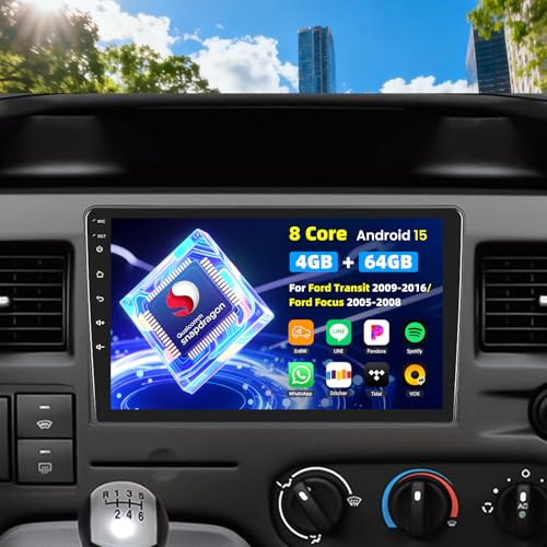 ⑤ Autoradio Android per Ford Transit 2009 con telecamera posteriore AHD e ventola Questa autoradio per Ford Focus 2005 con telecamera posteriore AHD ti aiuta a guidare in modo più sicuro e parcheggiare più facilmente. La ventola incorporata può prevenire danni ai dispositivi elettronici dovuti al surriscaldamento, prolungare la durata del dispositivo e migliorare le prestazioni complessive