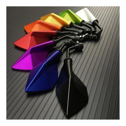 Espejo retrovisor de motocicleta dile adiós a los puntos ciegos con este reflector universal 3