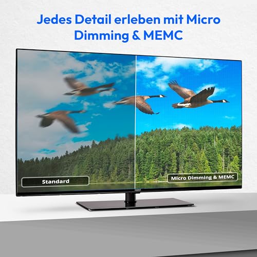 MEDION X14314 (MD 30720) 108 cm (43 Zoll) Fernseher (Smart TV, 4K Ultra HD, Dolby Vision HDR, Dolby Atmos, Netflix, Prime Video, MEMC, Micro Dimming, Bluetooth, PVR) – Bild 4
