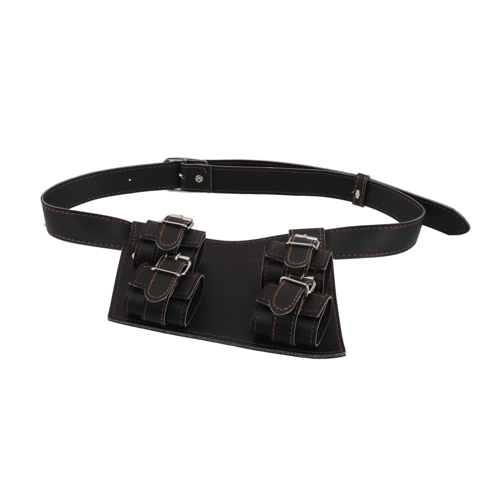 Anneome Sword Carrier Belt Holders Fake Leather Sword Holder Belt for Accessory