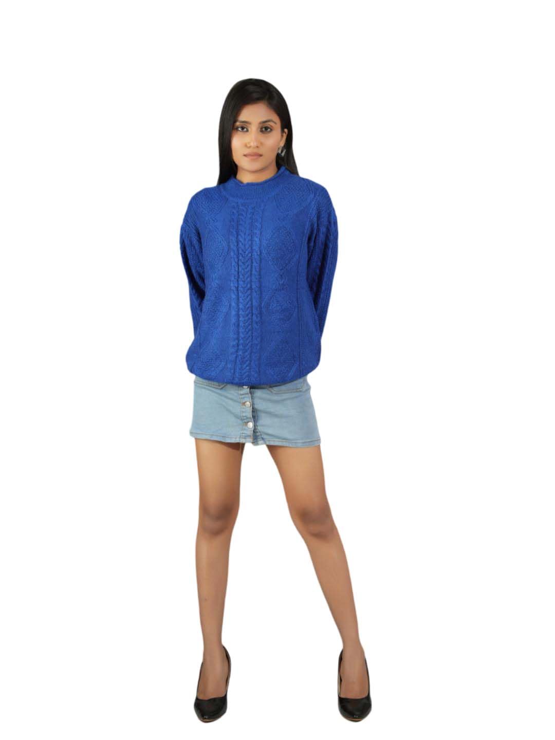 kotty Women's Cotton Round Neck Sweater-picture-38