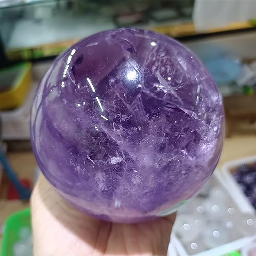 Cristal morado decorativo para mesa de centro y meditación en el hogar 4