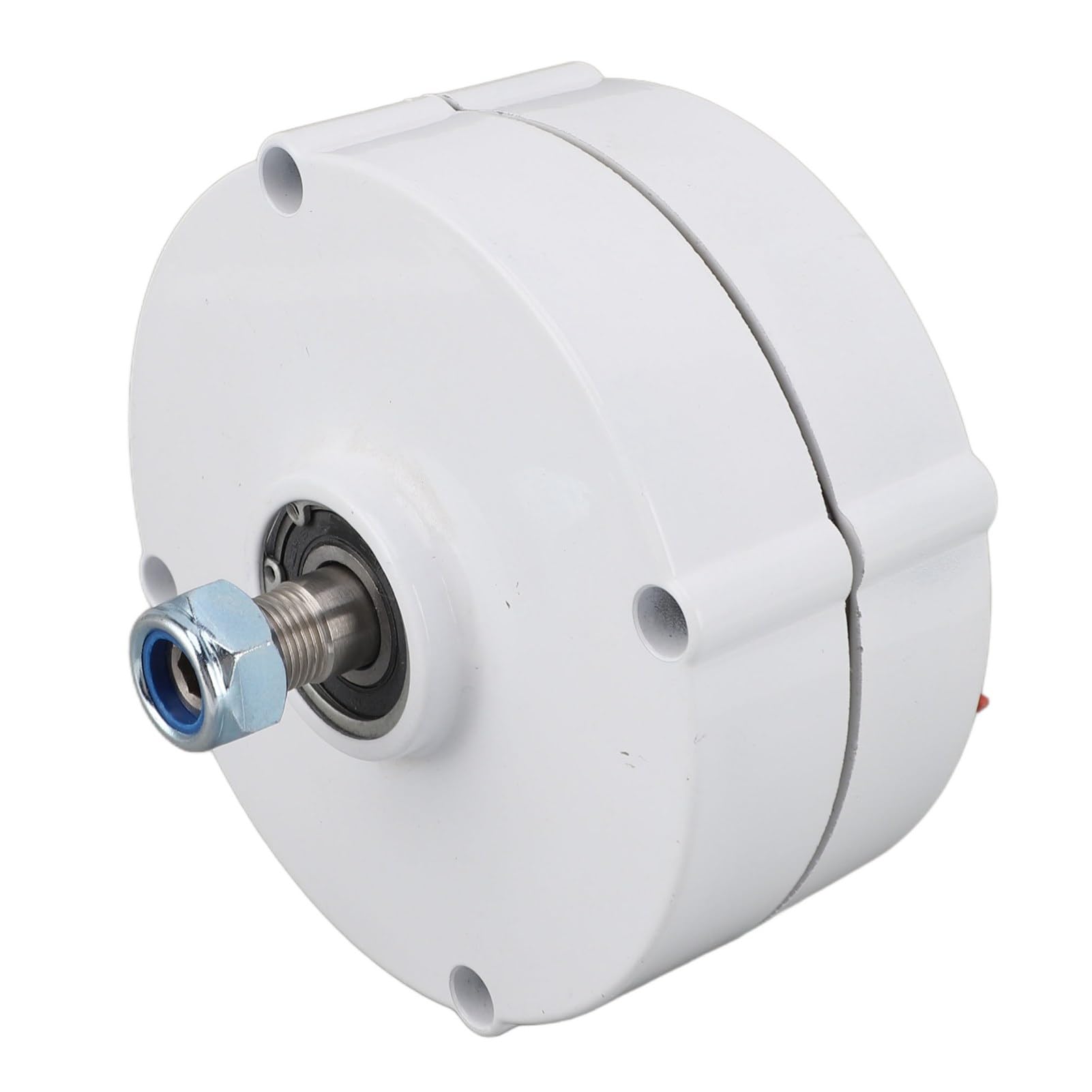 YWBL-WH Alternatore a Magneti Permanenti CA Trifase, Generatore di Motore Elettrico in Lega di Alluminio 12 V 100 W, Lubrificazione a Grasso, Compatto 14 X 14 Cm per Uso Domestico in Turbine Eoliche