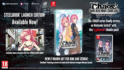 Chaos Double Pack Steelbook Launch Edition #TOP1