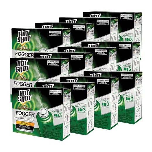 Hot Shot Fogger With Odor Neutralizer, Aerosol, 3/2-Ounce, Pack of 12