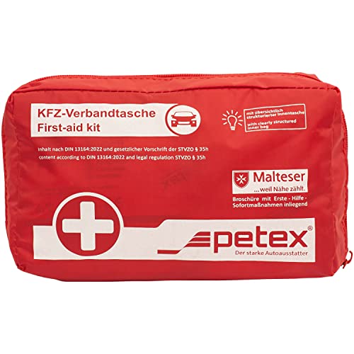 PETEX 43930012 Verbandtasche Inhalt nach DIN 13164, rot – Bild 3