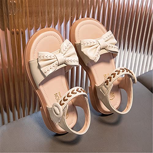 sfdgfhyf Boys Girls Cartoon Foot Warmer Children's Girls Sandals Summer Bow Baseball Shoes Sport Sweetness Sticky Shoes3