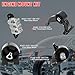 4Pcs Engine Motor & Transmission Mount Kit Replacement for Chrysler Sebring 2.4L, 2.7L, 3.5L 2007-2010, for Dodge Avenger 2.7L, 3.5L 2008 2009 2010 Replace # A5465, A5469, A5420, A5443