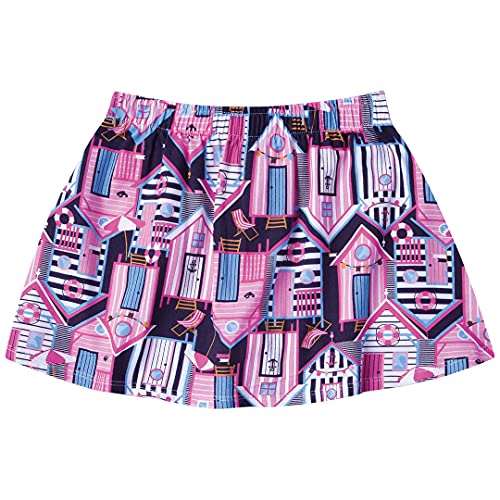 Conjunto blusa e saia em meia malha, Marisol Play, meninas, Azul, 16