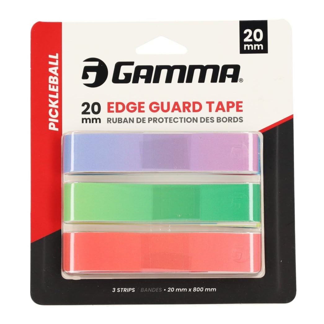 GAMMA Edge Guard Tape – Protect Your Paddle from Scratches & Damage - Durable, Stylish Protection for Performance & Customization - Inspire, 20mm 3-