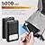 ALLJOY Heated Gloves for Men Women 5000mAh Rechargeable Heating Gloves 3 Heating Levels Touchscreen Electric Gloves Waterproof Windproof Heated Winter Gloves for Motorcycle Ski