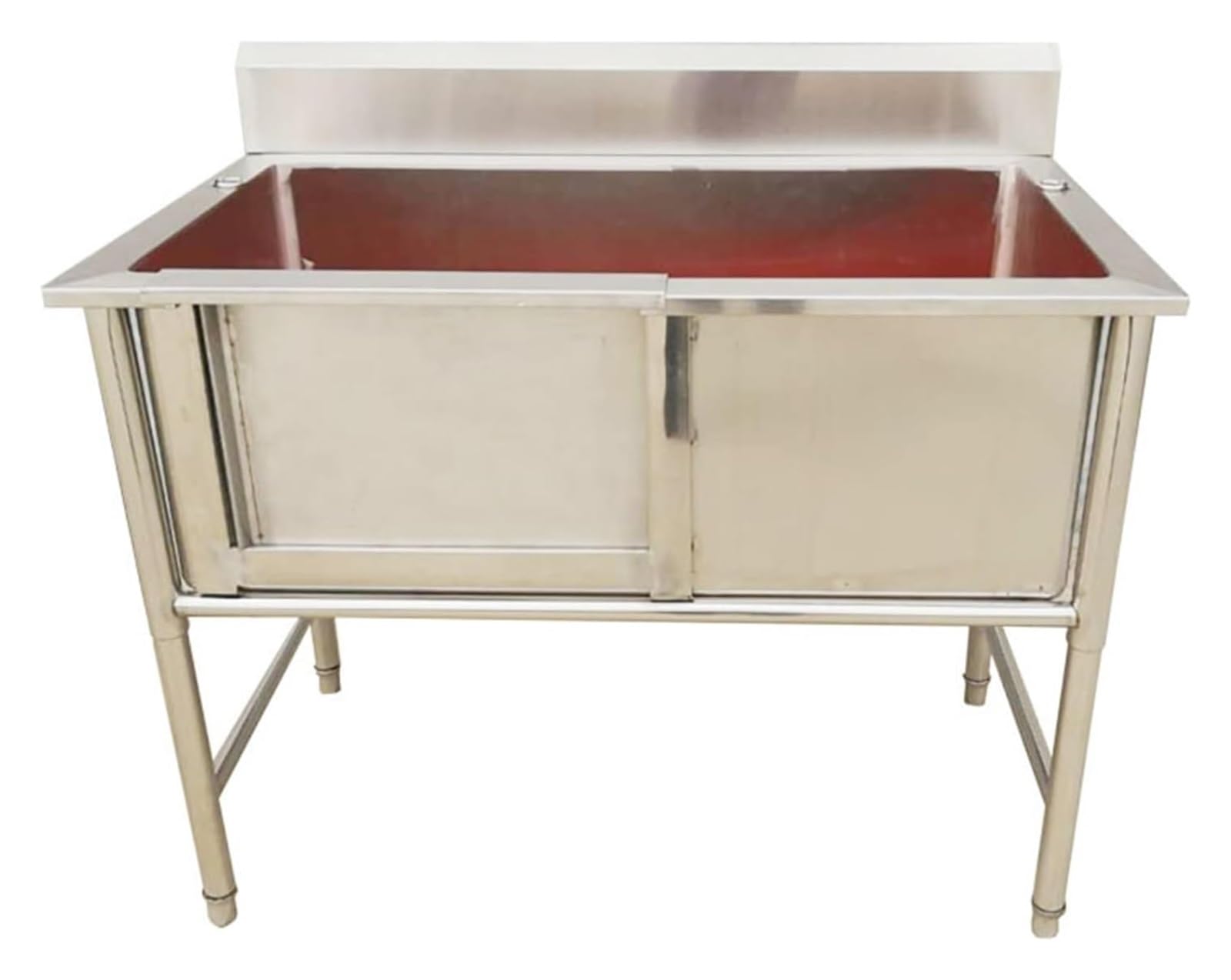 Professional Stainless Steel Pet Dog Bathing Station,Pet Bathtub Bathing Tub,Wash Shower Sink,Dog Pet Washing Bathing Station For HomeDog Grooming Tub,for Large Medium & Small Dogs(100cm/39.4in,Width