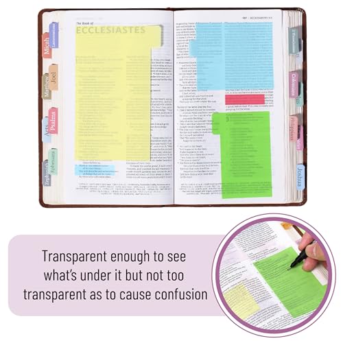 Image of Mr. Pen- Transparent Sticky Notes Set, 760 Pack
