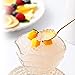 Small sago, coconut milk, sago dew, sago grains, raw mango fruit, ingredients, milk tea dessert ingredients14.1oz