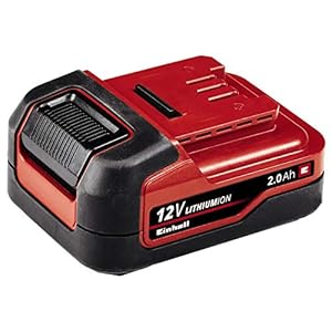 Originele Einhell accu 12 V 2,0 Ah (Li-Ion, 2 Ah, 12 V, geen zelfontlading, proactief batterijbeheer, situatief…
