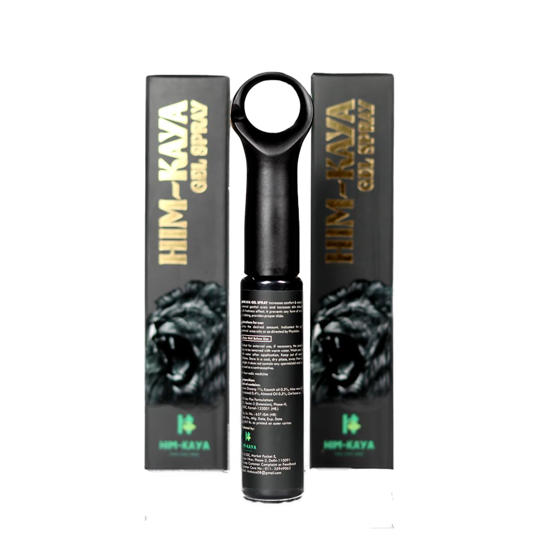 Him-Kaya HIM KAYA Gel Spray Experience the Ultimate Personal Lubrication for Men Natural Ingredients Non-Sticky and Stain-Free 20 ml (Pack of 1): Buy Online at Best Price in UAE - Amazon.ae Him-Kaya HIM KAYA Gel Spray Experience the Ultimate Personal Lubrication for Men Natural Ingredients Non-Sticky and Stain-Free 20 ml (Pack of 1): Buy Online at Best Price in UAE - Amazon.ae