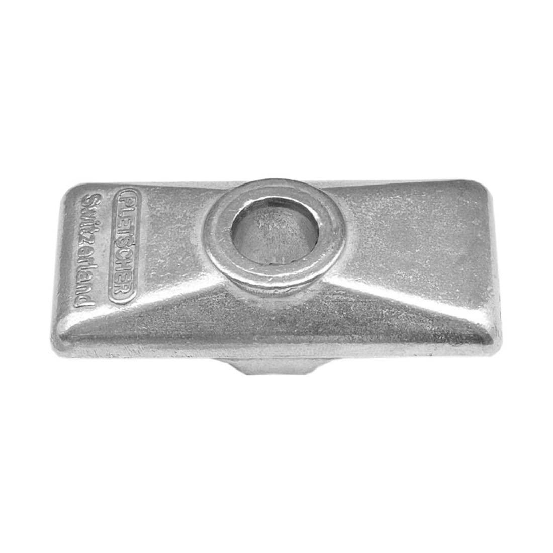 ESGE Unisex – Erwachsene Klemmplatte Fahrradstand, Silber, 1size