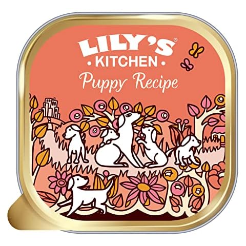 Lily's Kitchen Puppy Recipe with Chicken - Grain Free Puppy Wet Dog Food (10 Trays x 150 g) Cover