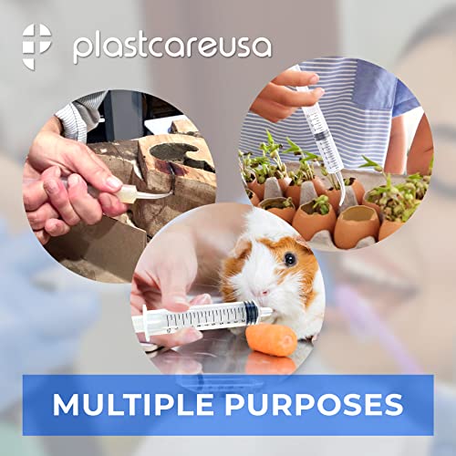 10 disposable curved tip 12ml dental oral dispensing 12cc syringes with measurements for dental pets liquid