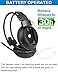 ZHIWHIS FM Portable Radio, Stereo Headsetwith LCD,Over Ear Foldable, Pocket Walkmen Conference Receiver, Small Wireless/Wired Headphones Operated by 2 AA Batteries for Walking/Running ZWS-308