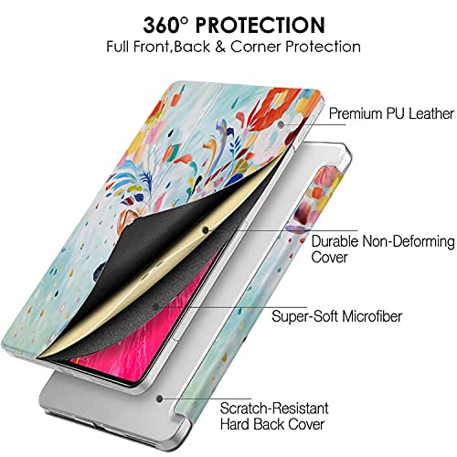 Image of DuraSafe iPad Pro 12.9 inch 4th Gen 2020 Cover A2229 MY2H2HN /A MY2J2HN /A A2069 MXAT2HN /A MXAV2HN /A MXAU2HN /A MXAW2HN /A A2233 MY3K2HN /A MY3J2HN /A MXFY2HN /A MXG12HN /A MXFX2HN /A MXG02HN /A - Deer Print