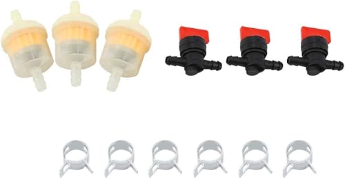 CHEOTIME Interruptor de válvula de cierre de combustible del tanque, válvula de cierre de combustible, Válvulas de cierre del tanque de combustible