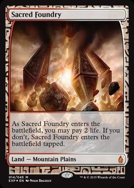 Magic The Gathering - Fundición Sagrada (014045) - Tierras de Expedición - Lámina