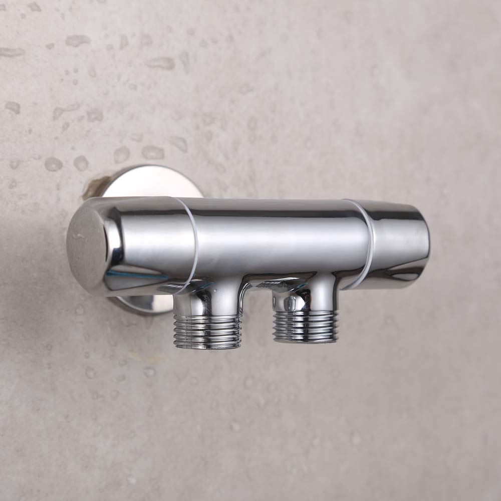 ZYCHSJXA Brass Chrome Bibcock Cold Tap Washing Faucet Toilet Garden Machine Mop Mci-B030