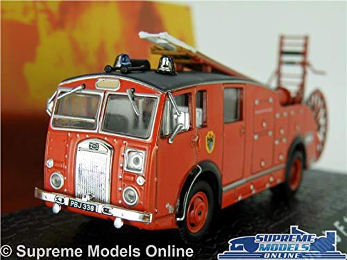 Supreme Models DENNIS F12 MODEL FIRE ENGINE SUFFOLK BRIGADE 1:76 SCALE ATLAS OXFORD RED K8