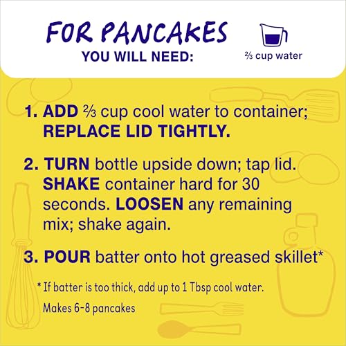 Betty Crocker Bisquick Shake 'n Pour Pancake Mix, Buttermilk, 5.1 oz - image 4