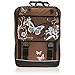 Produktbild Fabrizio Kids Schulrucksack 48 cm, braun / schmetterling