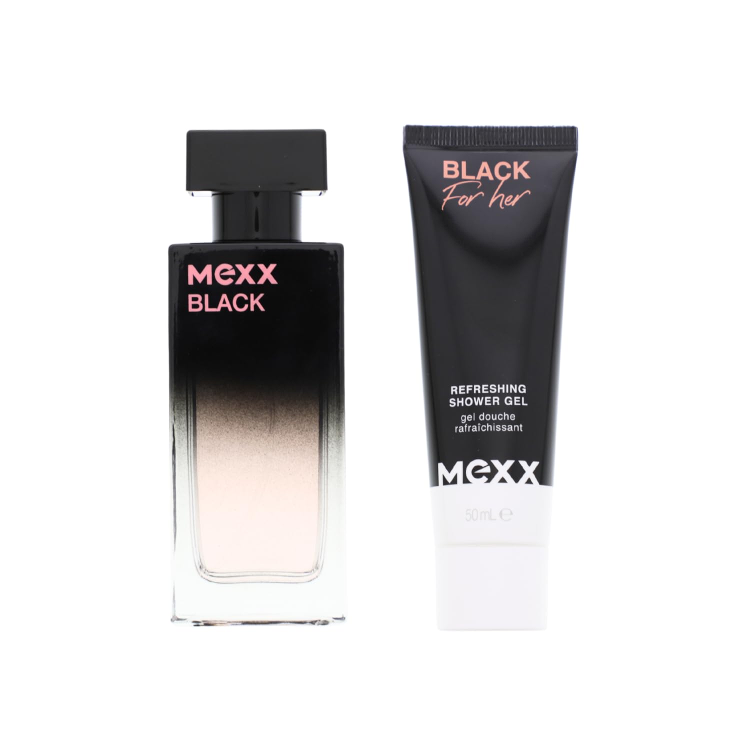 MEXX Opakowanie prezentowe Black Woman Eau de Toilette 30 ml + żel pod prysznic 50 ml