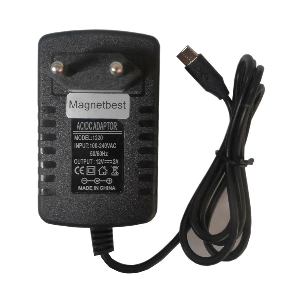 Adaptador CHUWI Hi13 y Teclast F5 con carga eficiente de 12V 2A y protección térmica