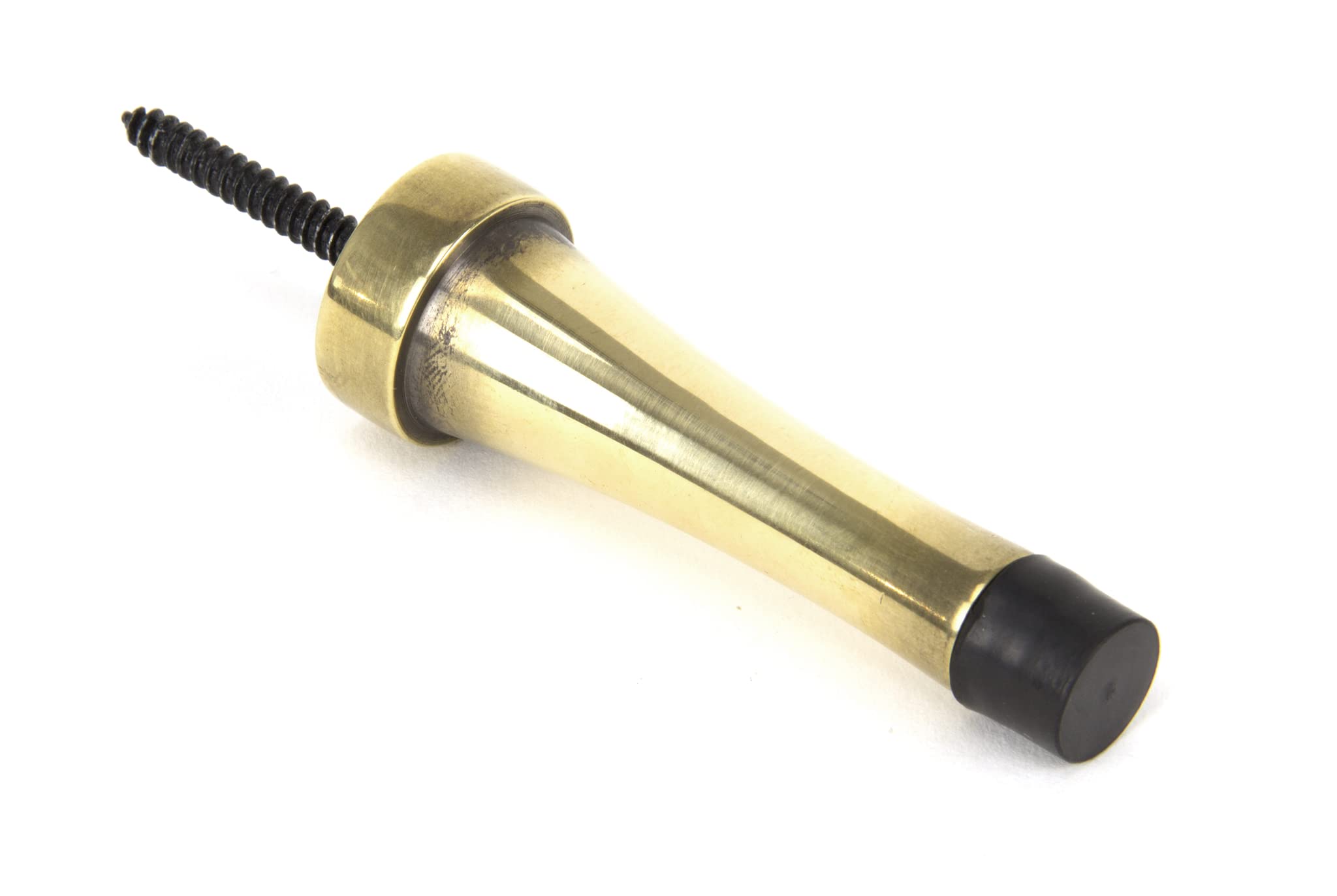 From The Anvil 91510 Aged Brass Projection Door Stop