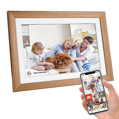 Frameo Digital Frame WiFi 32GB Touch Screen Digital Frame, 10.1 Inch Digital Photo Frame Auto-Rotate Portrait and Landscape,Share Moments Instantly via Frameo App from Anywhere