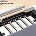 Reformer Pilates,Portable Foldable Pilates Reformer Machine Aluminum Home Workout Equipment with Stretch Bands