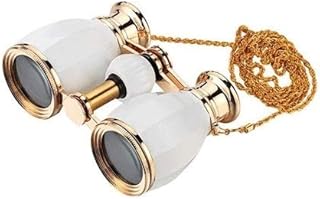 XJJZS Adaptador totalmente de metal para binoculares - Conecta tus binoculares (Color: Blanco)