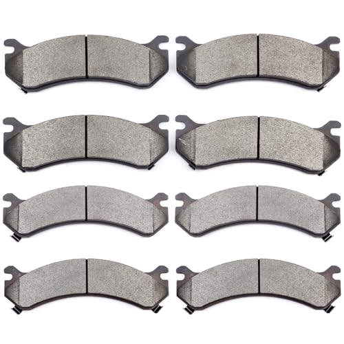 Image of SCITOO D784 D785 Front Rear Semi-Metal Brake Pads Sets Fit For Chevrolet 1999-2013,For GMC 1999-2013,For Hummer 2003-2009