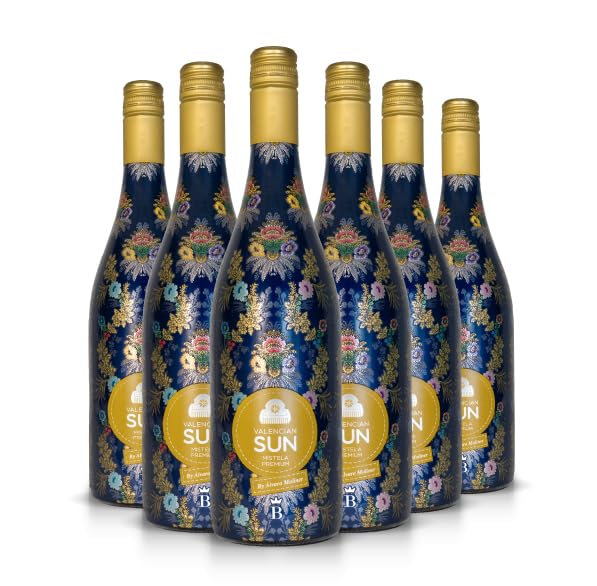Barón de Turís, Caja de 6 Botellas, Mistela Valencian Sun 5ª Edición, 100% Moscatel de Alejandría