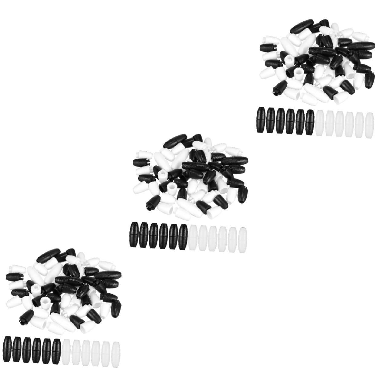 OSALADI 3 Set Chiusure Sicurper Collane E Bracciali Accessori Per Creazioni Fai Da Te Per Bigiotteria E Perline 100 Pezzi * 3