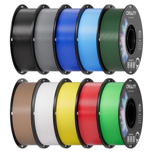 Image of Creality PETG 3D Printer Filament 10 kg, Excellent Toughness High Precision, Odorless Non-Toxic Moistureproof, Glossy PETG Filament 1.75mm for 3D Printer